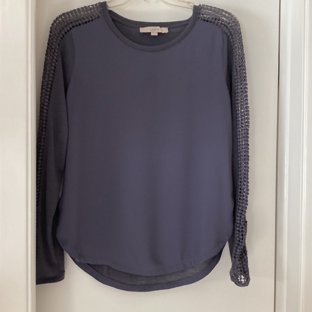 LOFT Long Sleeve Top Size S - Picture 2 of 6